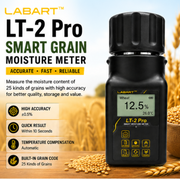 LABART Smart Grain Moisture Meter for 25 Kinds of Grains LT-2 Pro